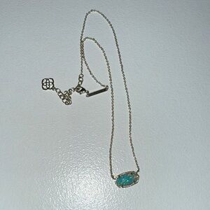 Kendra Scott Opal Gold Pendant